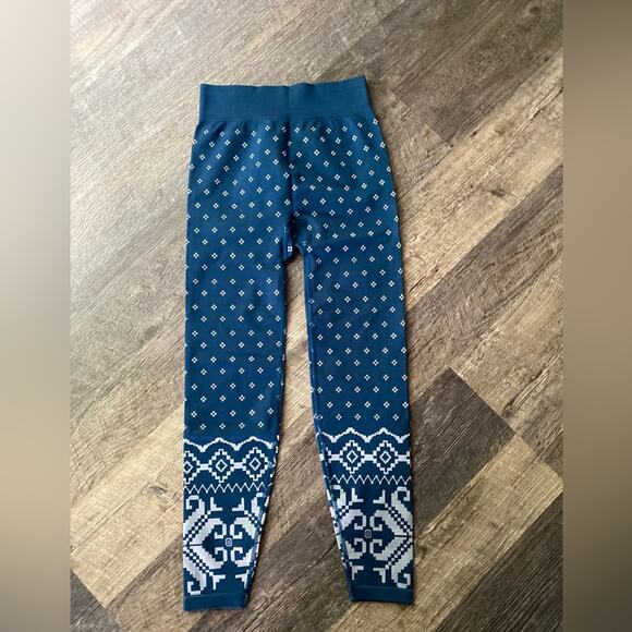 Sweaty Betty Fairisle Base layer legging - Picture 1 of 9